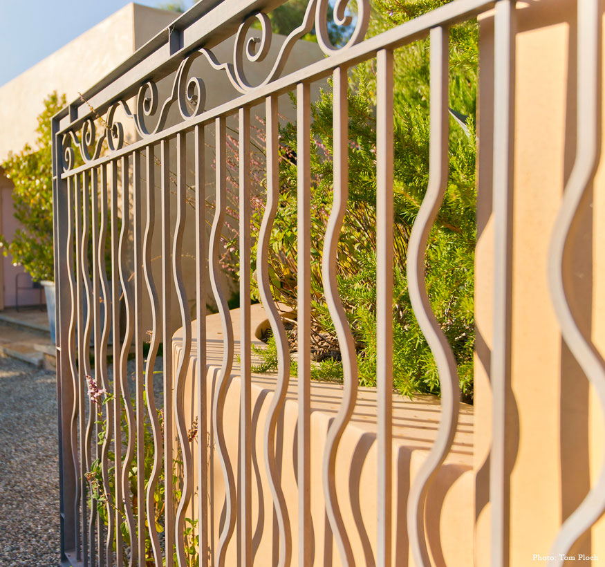 Wrought Iron Gate