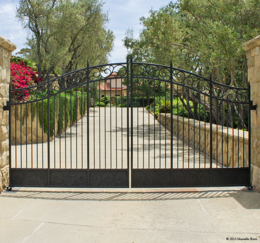 Wrought Iron Gate