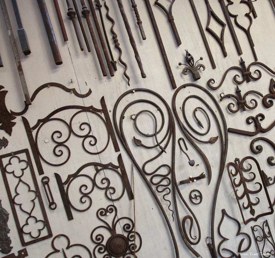 Iron Detail Sample Board