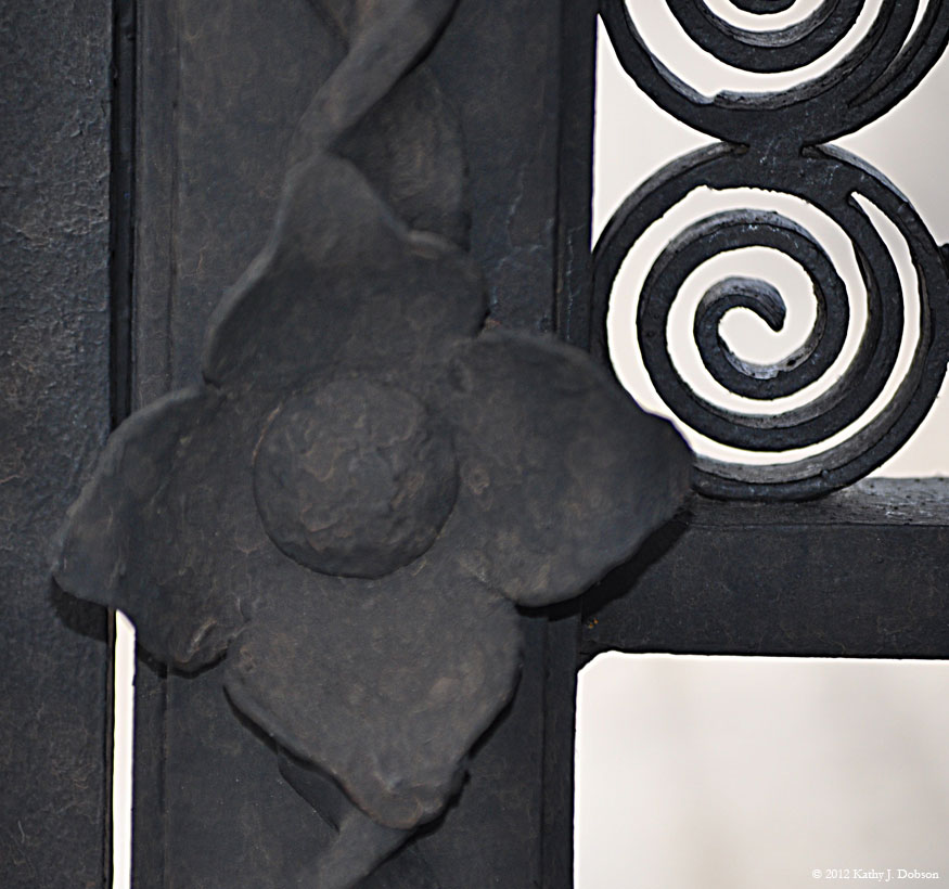 Iron Flower and Scroll